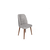 Hanah Home Set stolica Dallas-554 V2, 62x75x51.5 cm, 2 komada, Sive