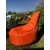 Atelier del Sofa Lazy bag Narandžasti