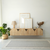 HANAH HOME TV polica Mesta Oak