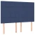 vidaXL vidaXL Box spring postelja z vzmetnico modra 140x200 cm blago, (20895894)