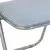 Sklopiva stolica 2 pcs Sivi 48 x 43,5 x 81 cm Lažna koža