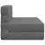 Sofa na razvlačenje Svjetlosiva 70 x 80 x 60 cm Tkanina