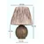 Opviq Stona lampa BK045, Siva