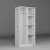 Hanah Home Ormar Kardelen 1600-100, 80x180x51,8 cm, Beli