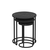 HANAH HOME Set stolova Gloria Black