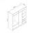 Hanah Home Garderober Kale-7150, 220x210x52 cm, Hrast