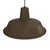 Luster na sajli CLASS 1xE27/15W/230V braon