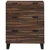Vidaxl Strani šal s predalom Rjava 60 x 33.5 x 75 cm Trden mangov les