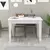 Hanah Home Trpezarijski sto Kiev 510 110x75x72cm Beli