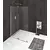 Zaslon s koleščki MODULAR SHOWER, 1200 mm - 10