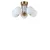 Conceptum Hypnose Luster Pablo, 45 cm, IP20, Zlatne boje