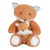 Plyšová líška s mláďatkom Fox Unicef Collection Doudou et Compagnie v darčekovom balení oranžová 25 cm od 0 mes DC3790