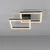 JUST LIGHT. 14732-18 - LED plafonsko svetlo GLITRA LED/17,5W/230V crna