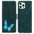 Torbica Lone Butterfly za iPhone 13 Pro Max - tamno zelena