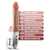 Blush Dr. Skin Silicone Dr. Hammer 7 Inch Thrusting Dildo with Handle Bež