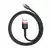 BASEUS Kabel BASEUS Cafule USB-A–micro USB, 2 m (rdeče-črn)