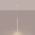 Sollux SL.1337 - Luster na sajli ARCHE 1xG9/8W/230V bela