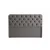 Hanah Home Ram za krevet Samira, 124x122x200 cm, Sivi