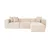 Atelier del Sofa Ugaona garnitura Lora 193x65x303cm Breskva