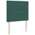 Vidaxl Box spring postelja z vzmetnico temno zelena 120x200 cm žamet