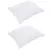 Duvet za sve sezone s jastukom 3 pcs Bijelo Mikrovlakna