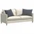 Jastučići za sofu 2 pcs Tamno siva 70 x 50 cm Kordura tekstil