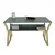 Hanah Home Radni sto Wake, 120x72,8x60 cm, Maslina-zlatne boje