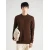 SELECTED Pulover SLHDANE temno rjava