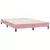 Box Spring krevet bez madracem ružičasti 140x220 cm baršun