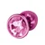 Diamond Pink Butt Plug Small