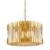 Luster na lancu RITZ 12xE14/40W/230V prečnik 54 cm zlatna
