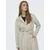 Womens cream suede coat ONLY Joline - Women