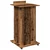 Podij s ladicama Staro drvo 55 x 55 x 107 cm Konstruirano drvo