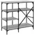 Pekarski stalak siva boja hrasta 90x40x84 cm od drva i metala