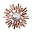 Wallity Ogledalo Mirror Sun 3, 75x75x4cm, Šareno
