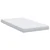 vidaXL Vzmetnice Bela 90 x 200 cm 100% poliester
