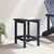 Bocni stol Mornarsko plava 38 x 38 x 46 cm Polietilen