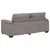 Vidaxl Dvosed kavč taupe 180x81x84 cm blago