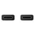SAMSUNG EP-DX310-JBE Kabl USB-C na USB-C, 1.8m, 3A, Crni
