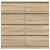 Komoda boja hrasta sonome 100x35x99 cm od konstruiranog drva