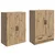 Set ormara 2 pcs Hrast artisan Konstruirano drvo