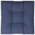 Jastuk za palete tamnoplavi 70 x 70 x 12 cm od tkanine