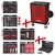 KS Tools kolica za alat ECOline sa 7 fioka sa 598 alata 897.7598