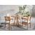 HANAH HOME Trpezarijski sto Puffy Natural