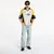 Dres adidas Brain Dead Jersey Silver Met. S
