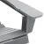 Vrtna stolica 2 pcs Svijetlo siva 82 x 74 x 92 cm Polietilen