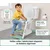 Ingenuity Foldaway sklopivi adapter za WC šolju sa stepenikom i ručkama