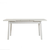 HANAH HOME Trpezarijski set Santiago White Antracite