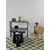 Hanah Home Set klub stolova, Lilyum, 3 komada, Crni
