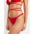 LSCN by LASCANA Bikini hlačke Baila rdeča